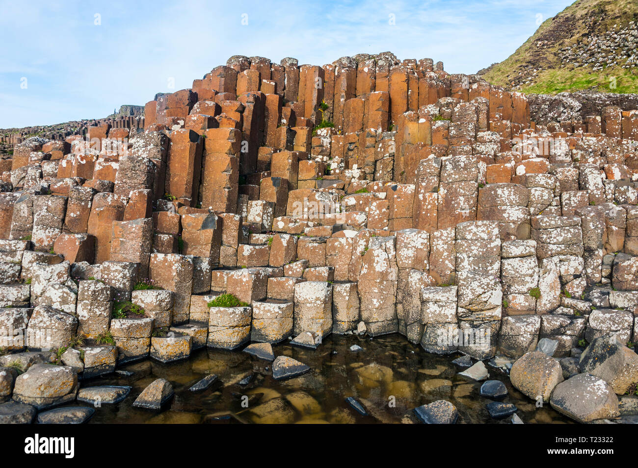 Regno Unito e Irlanda del Nord, Giant's Causeway Foto Stock