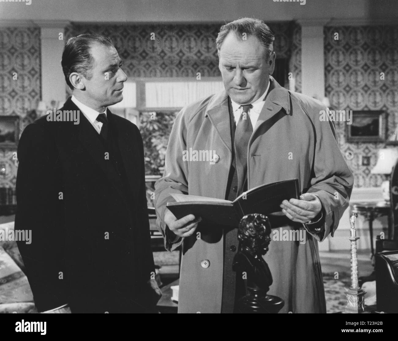Indizio della chiave d'argento (1961) Un Edgar Wallace mistero thriller. Patrick Cargill, Bernard Lee, Data: 1961 Foto Stock