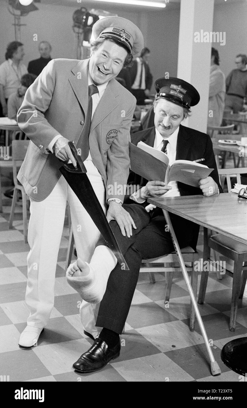 Vacanza sul bus (1973) Reg Varney, Stephen Lewis, Data: 1973 Foto Stock