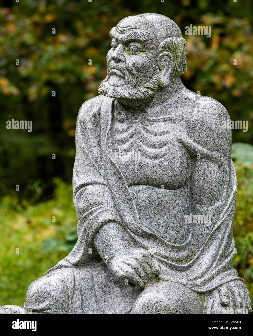 Statue di Buddha in un tempio. Foto Stock