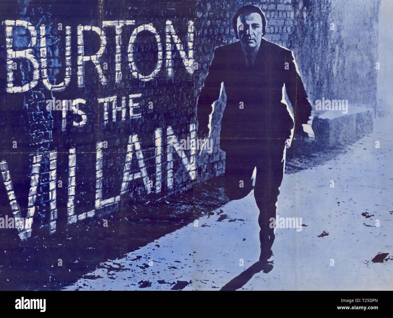Villain (1971) Richard Burton, Data: 1971 Foto Stock