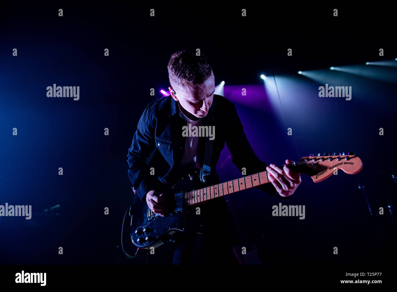 Irish pop rock band Wild Gioventù supporto lo script a Portsmouth Guildhall - 28/03/2019 Foto Stock