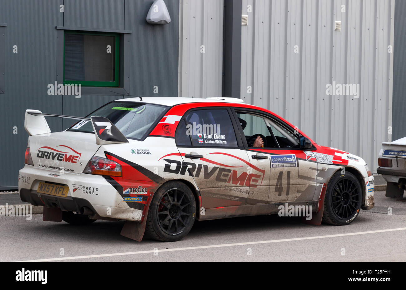 Mitsubishi Lancer Evo 9 Foto Stock Alamy