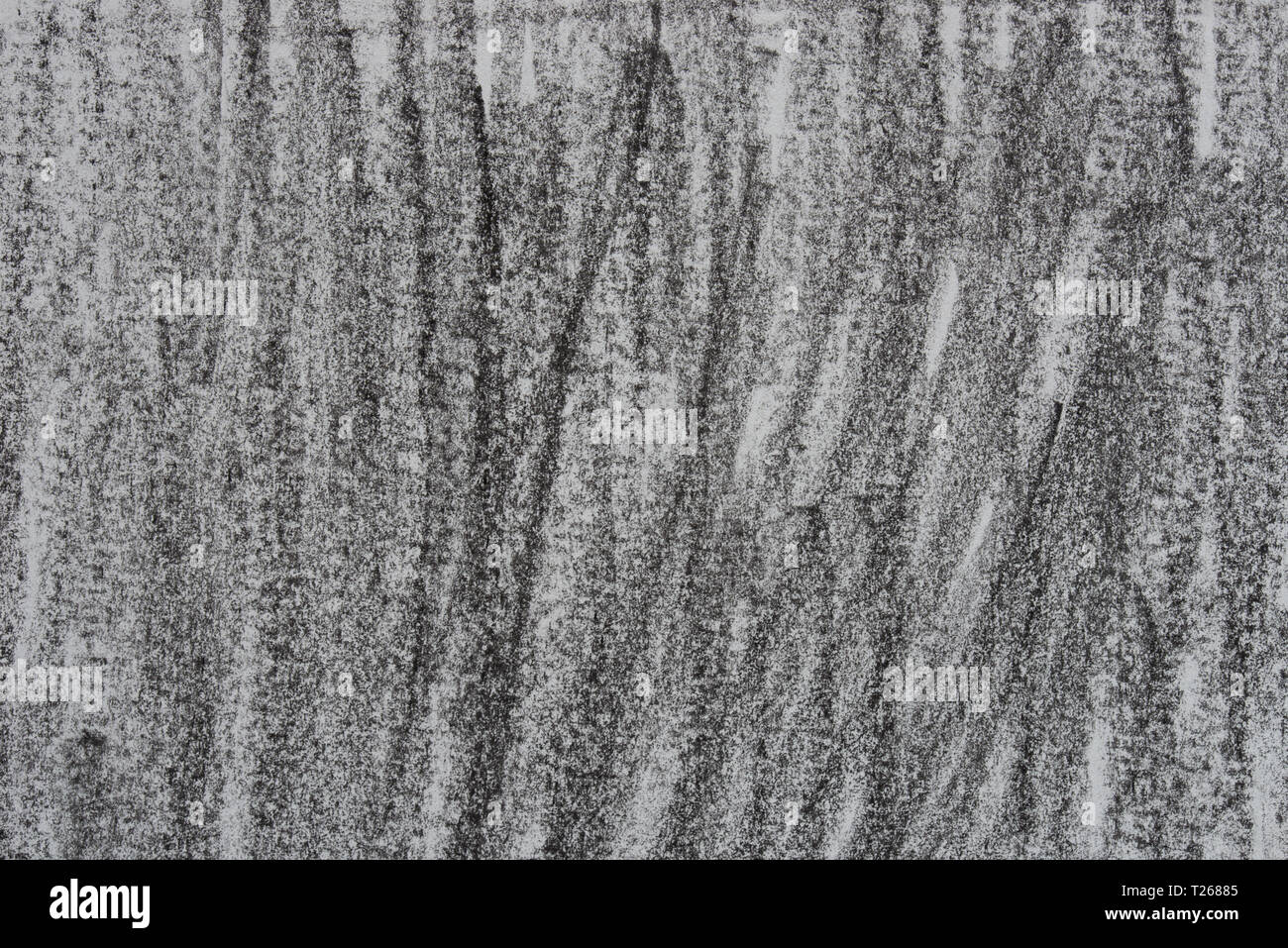 Gessetto nero su linee di colore grigio carta texture di sfondo Foto Stock