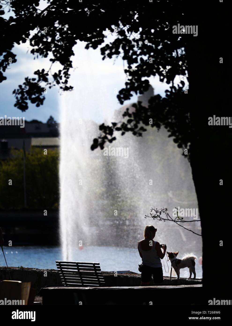 NORRKÖPING 2016-07-10 Publik sotto SM veckan ho Norrköping. Foto Jeppe Gustafsson Foto Stock