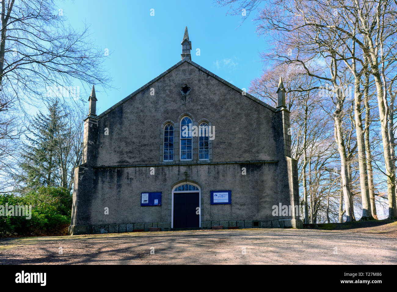 Fintray Chiesa Parrocchiale - Fintray Kinellar Keithhall Chiesa di Scozia - Hatton of Fintray, Aberdeenshire, Scotland, Regno Unito Foto Stock