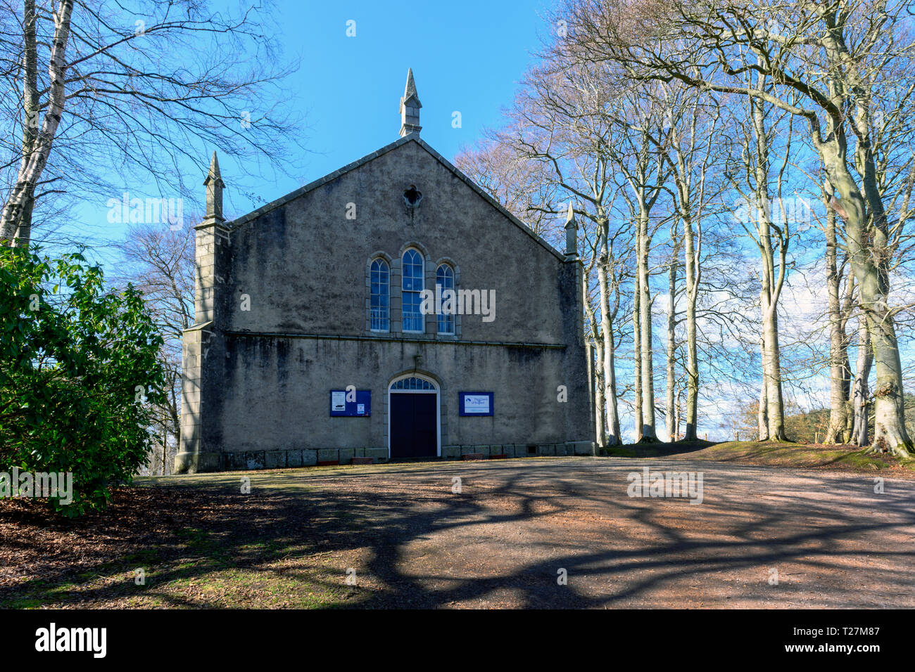Fintray Chiesa Parrocchiale - Fintray Kinellar Keithhall Chiesa di Scozia - Hatton of Fintray, Aberdeenshire, Scotland, Regno Unito Foto Stock