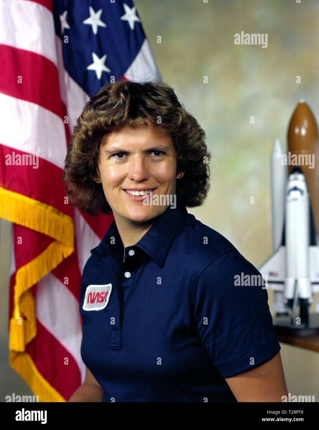 (20 luglio 1984) --- astronauta Kathryn D. Sullivan, 41-G lo specialista di missione Foto Stock