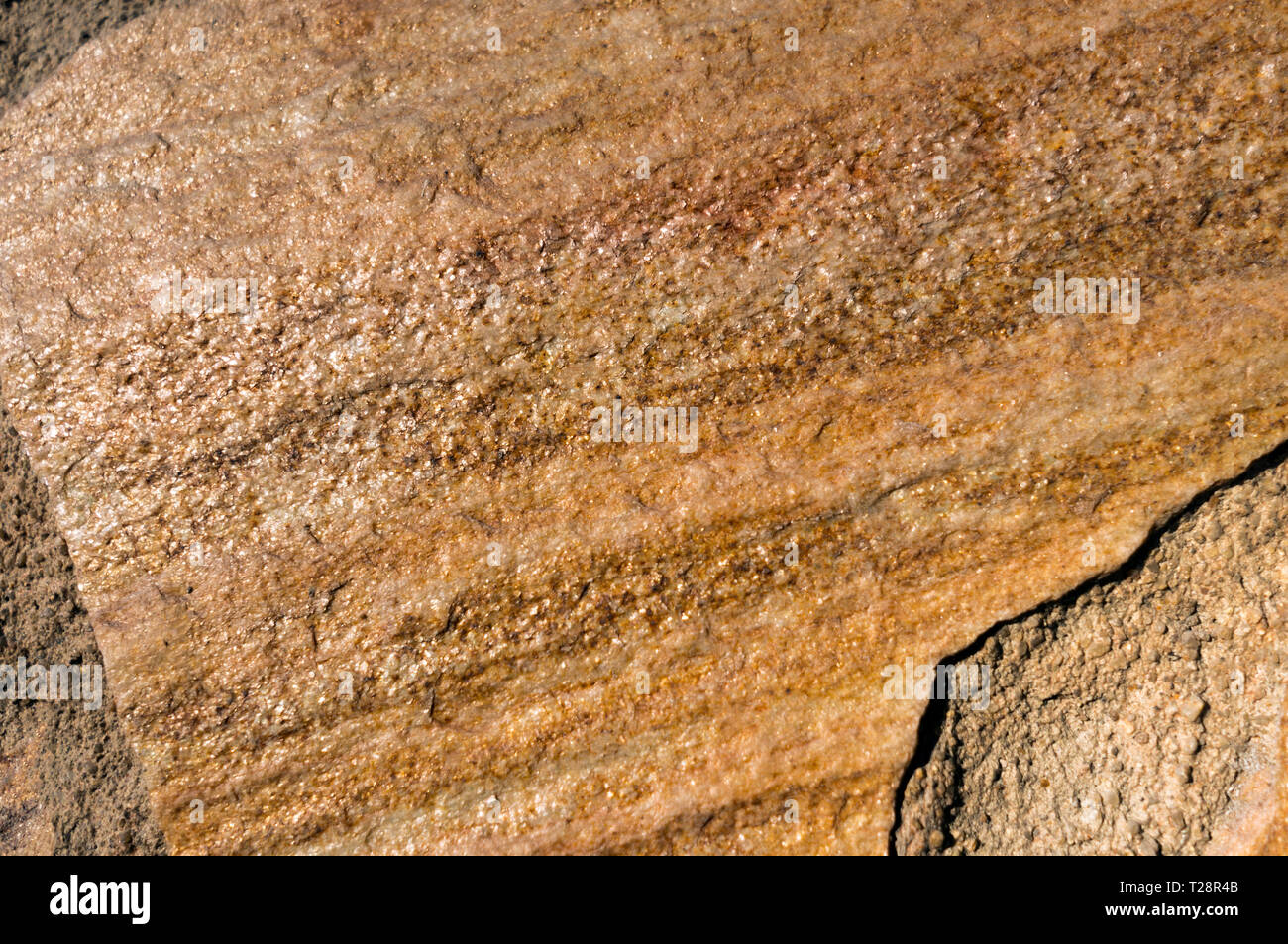 Roccia naturale consistenza Foto Stock