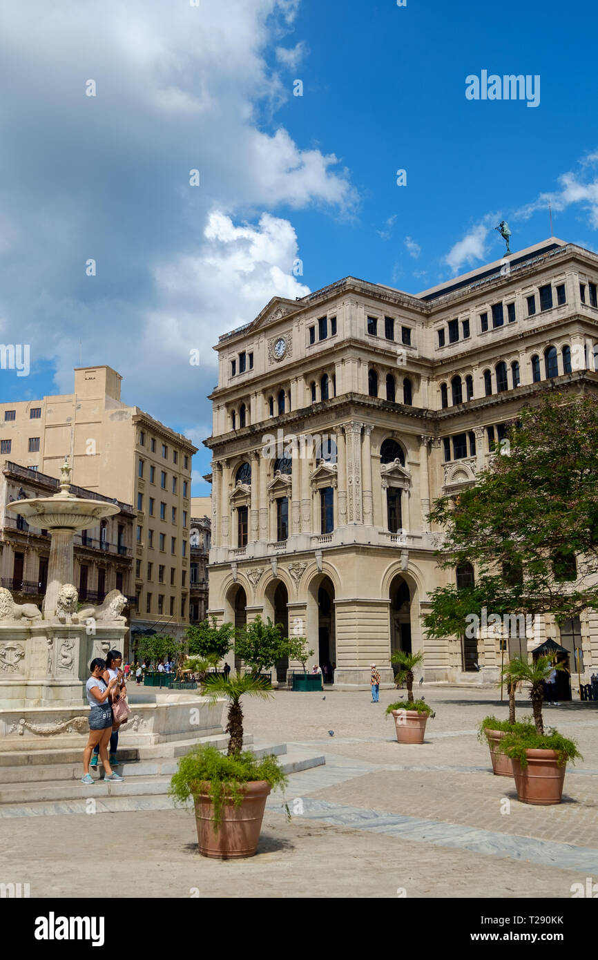 Plaza de San Francisco de Asis, Havana Foto Stock