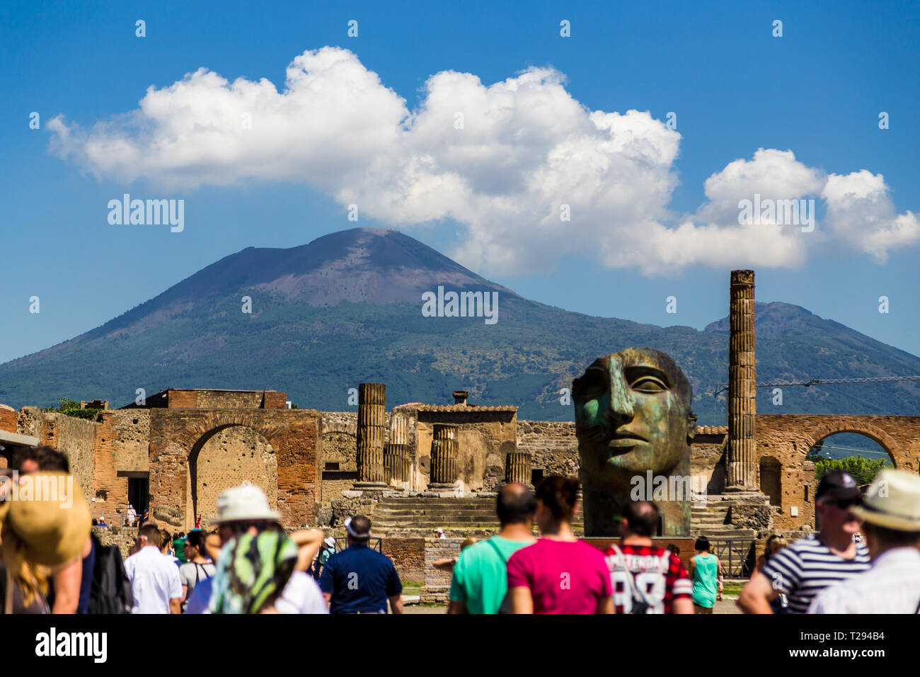 Pompei, Campania, Italia. Foto Stock