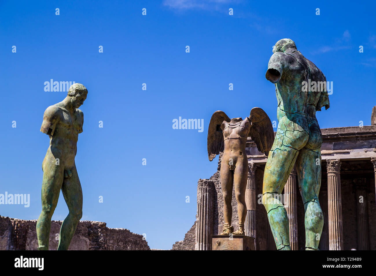 Pompei, Campania, Italia. Foto Stock