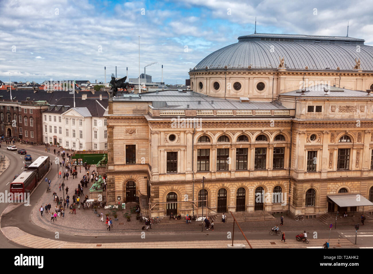 Royal Danish Theatre in Copenhagen, Danimarca Foto Stock