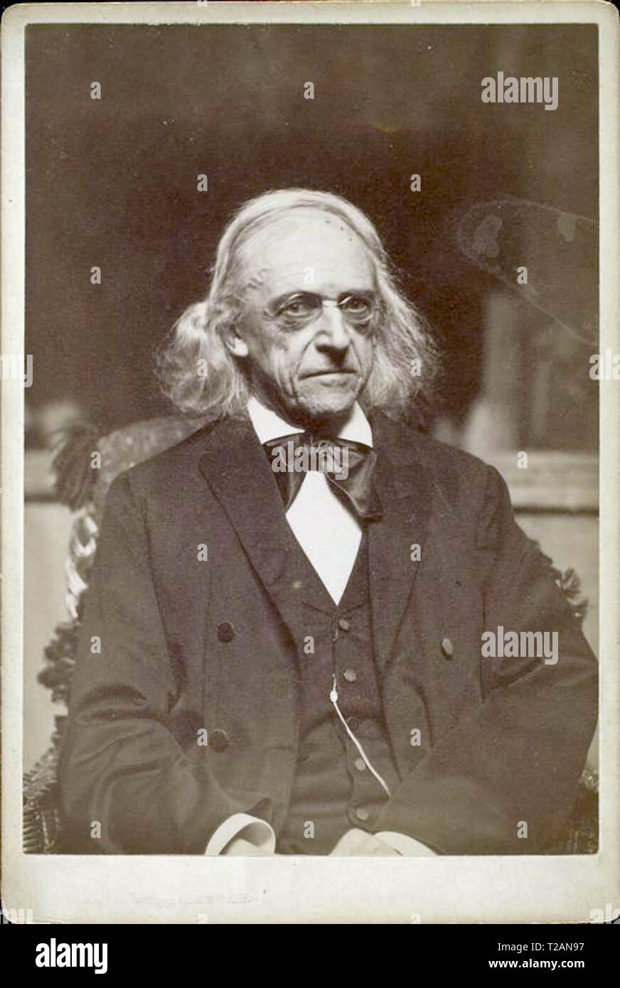 Theodor Mommsen, studioso tedesco, Politico e scrittore Foto Stock