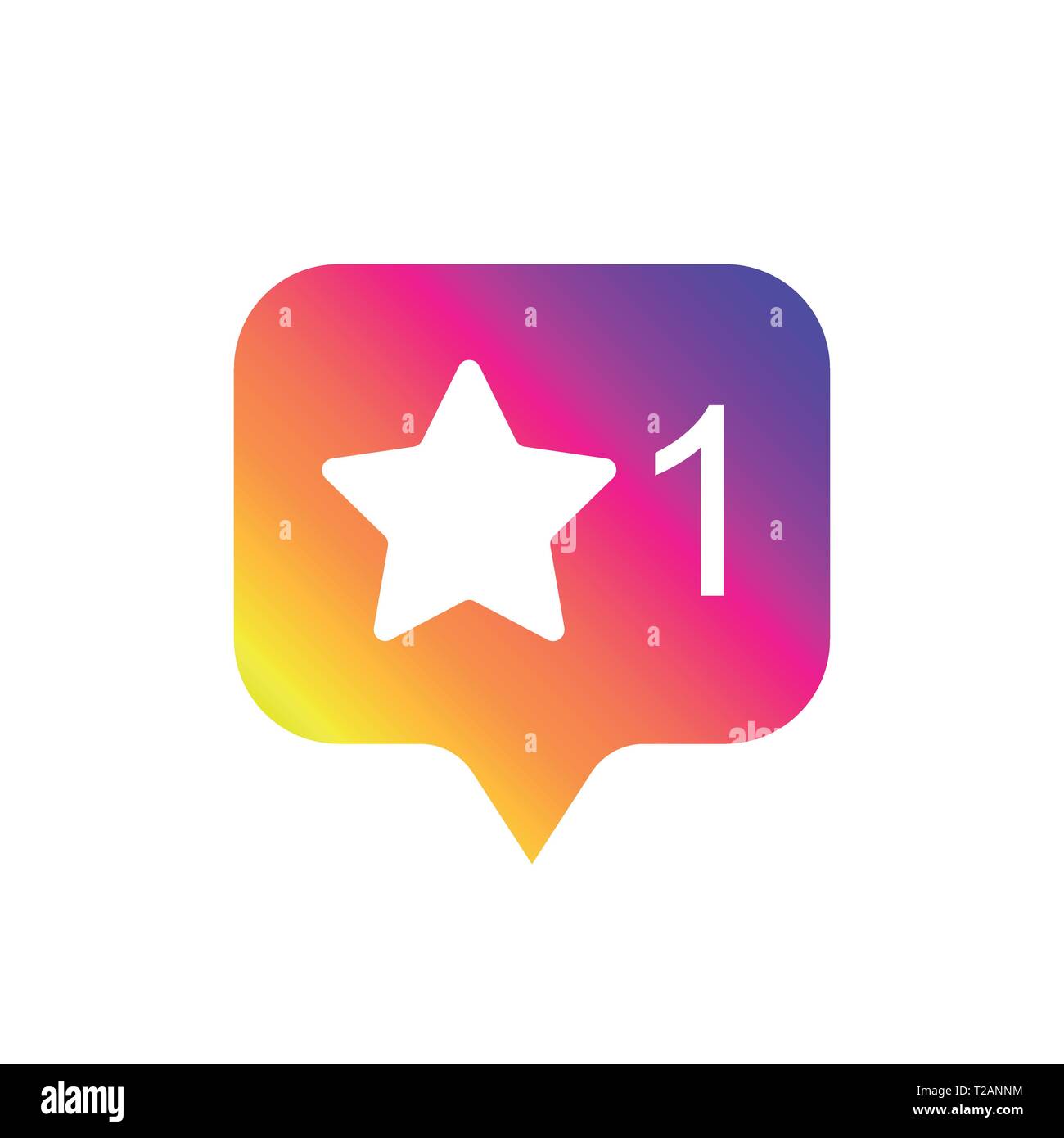 I social media moderni come i colori dei segni e dei gradienti. Come pulsante, icona, simbolo, interfaccia utente, applicazione, Web. Illustrazione vettoriale. EPS 10 Illustrazione Vettoriale