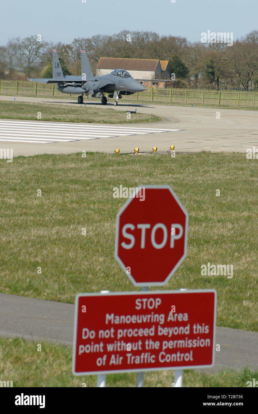 McDonnell Douglas F-15E Strike Eagle Foto Stock