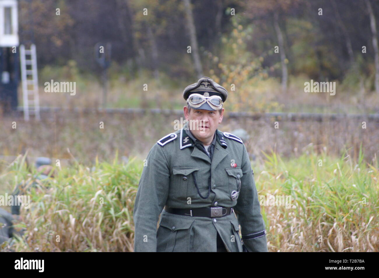 Waffen-SS soldato Foto Stock