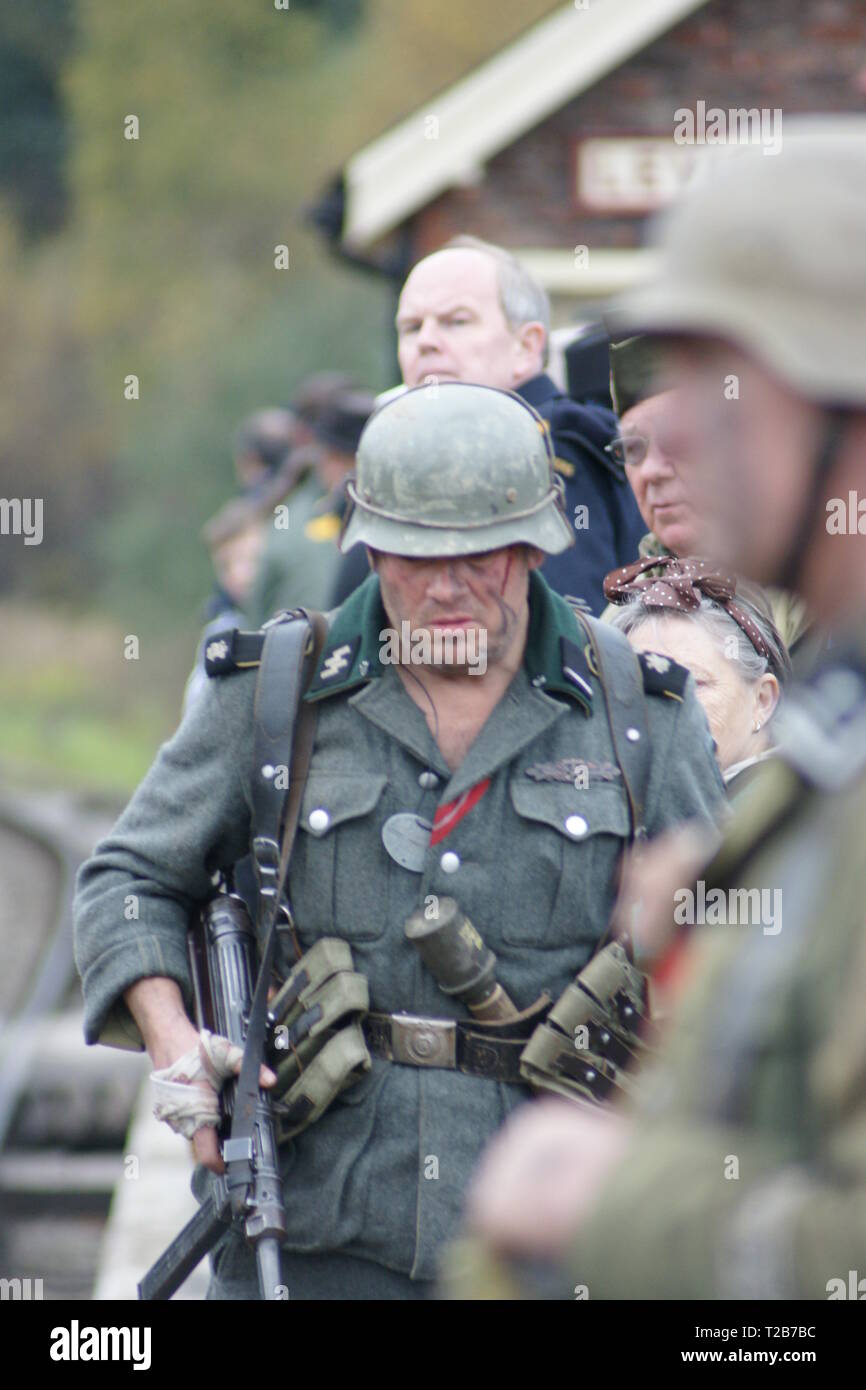 Waffen-SS soldato Foto Stock