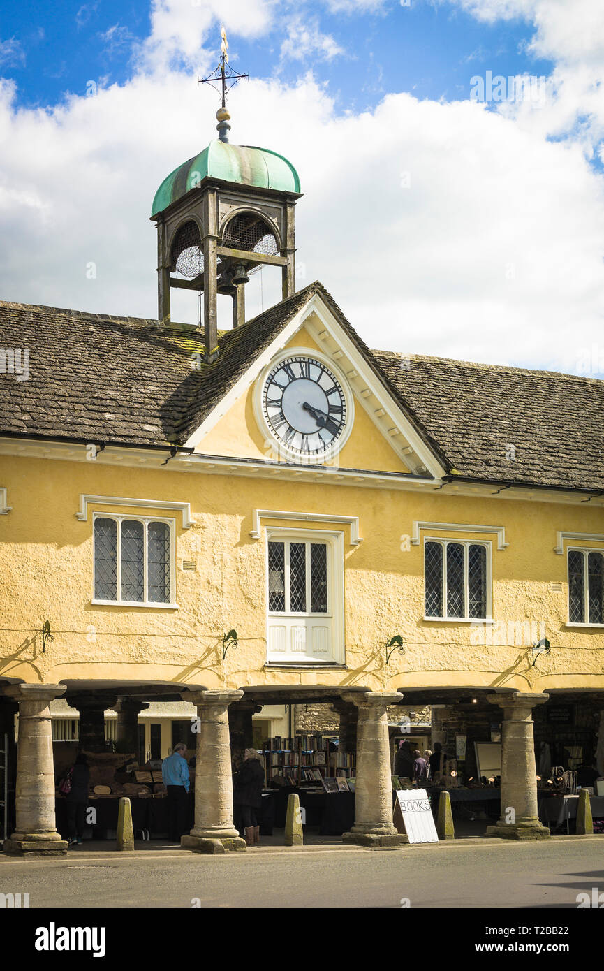 La casa mercato a Tetbury Gloucestershire England Regno Unito Foto Stock