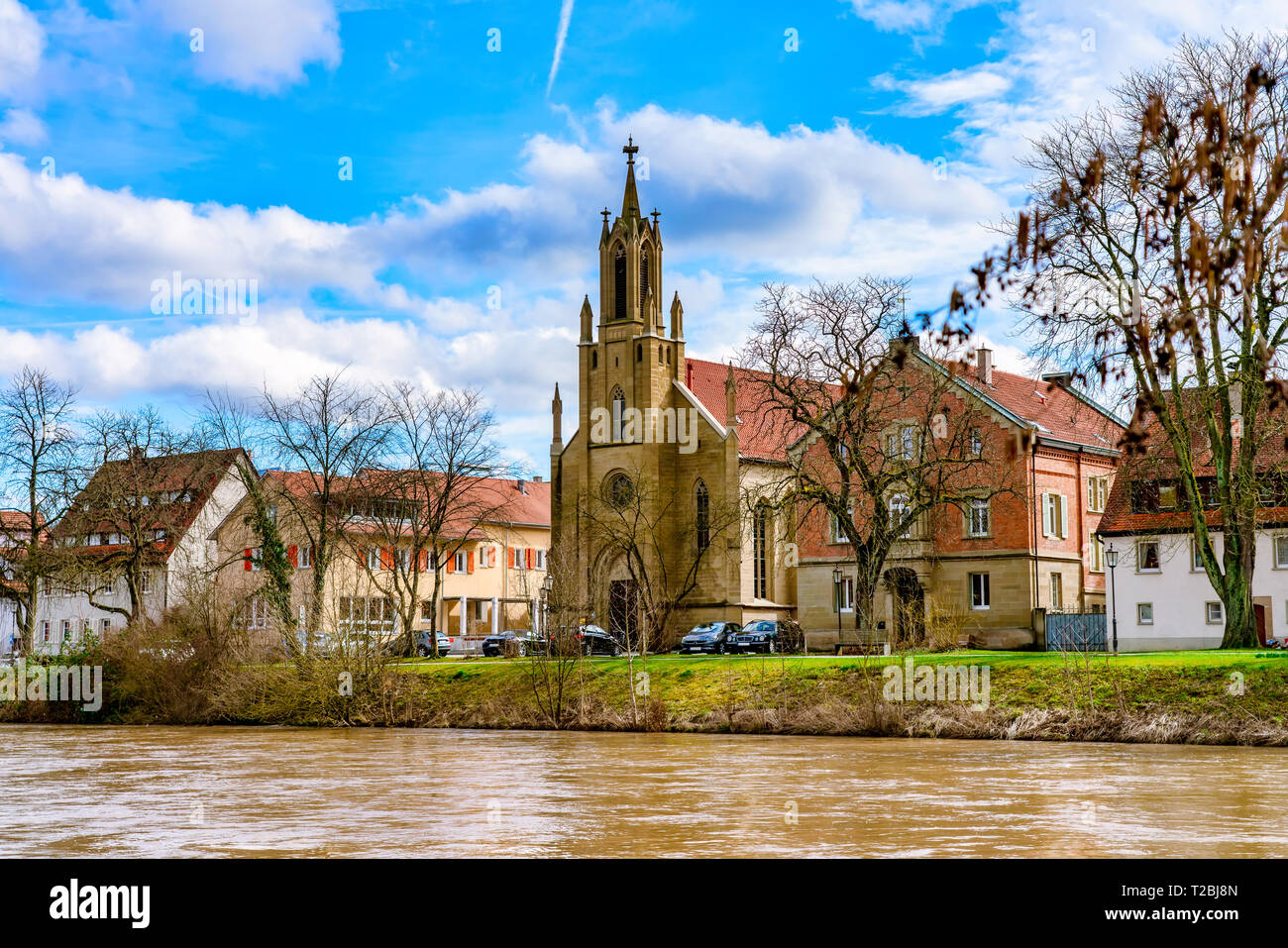 Chiesa in Rottenburg am Neckar, Tübingen Foto Stock
