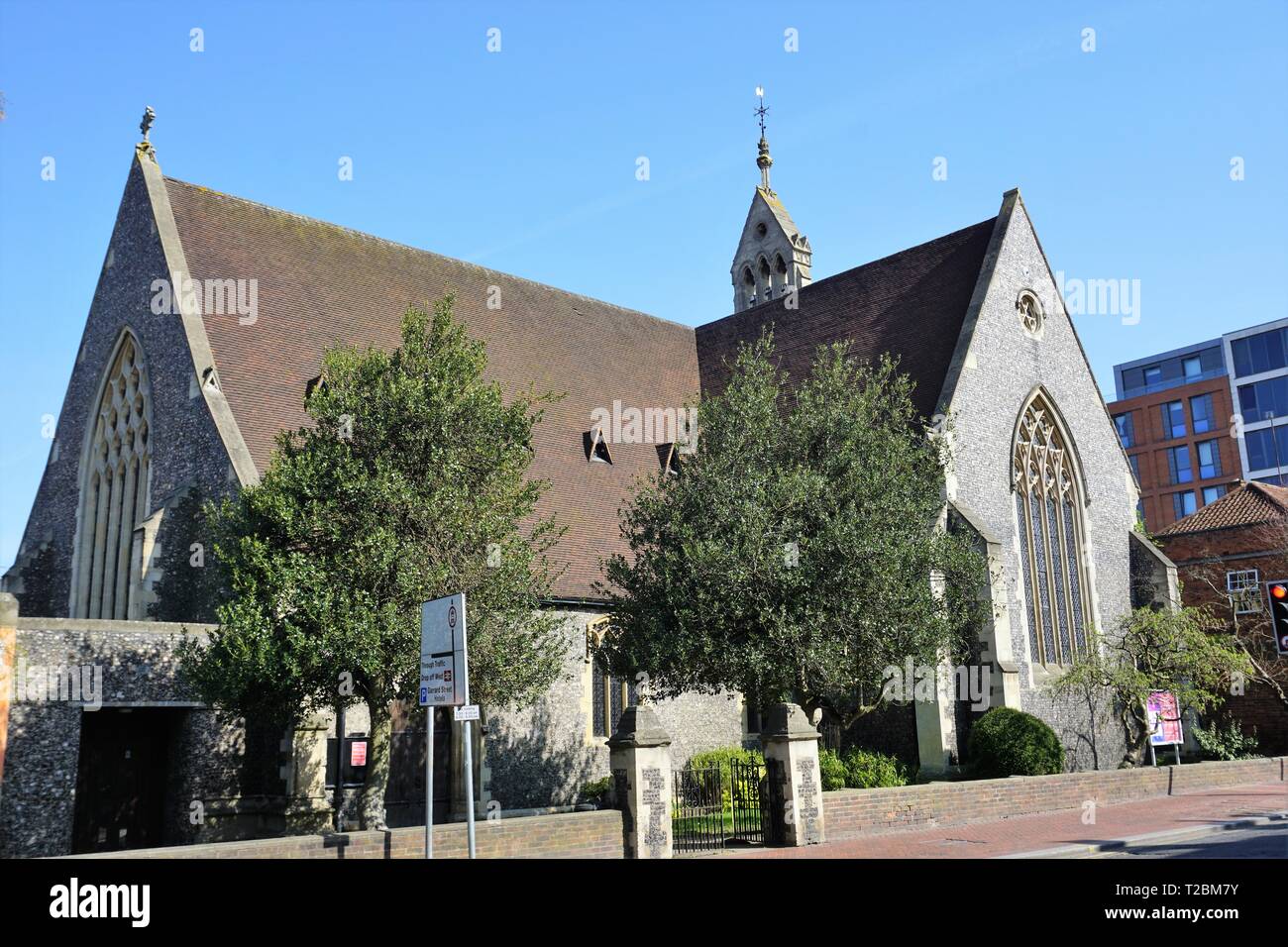 Greyfriars Chiesa Parrocchiale nella lettura, REGNO UNITO Foto Stock