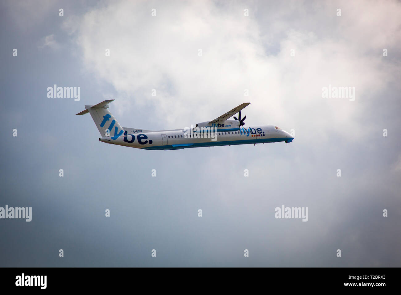 FlyBe piano dei " commuters " Foto Stock