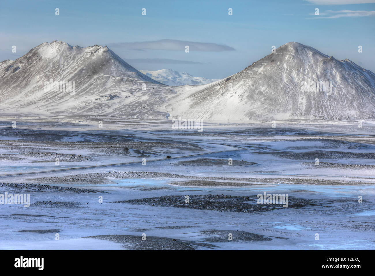 Percorso 1, Ring Road, Eglisstadir, Austurland, Islanda, Europa Foto Stock