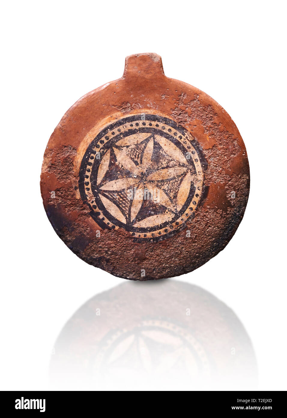 Frigia decorate in cotto parete architettonica della placca. 8-VII secolo a.c. . Çorum Museo Archeologico, Corum, Turchia Foto Stock