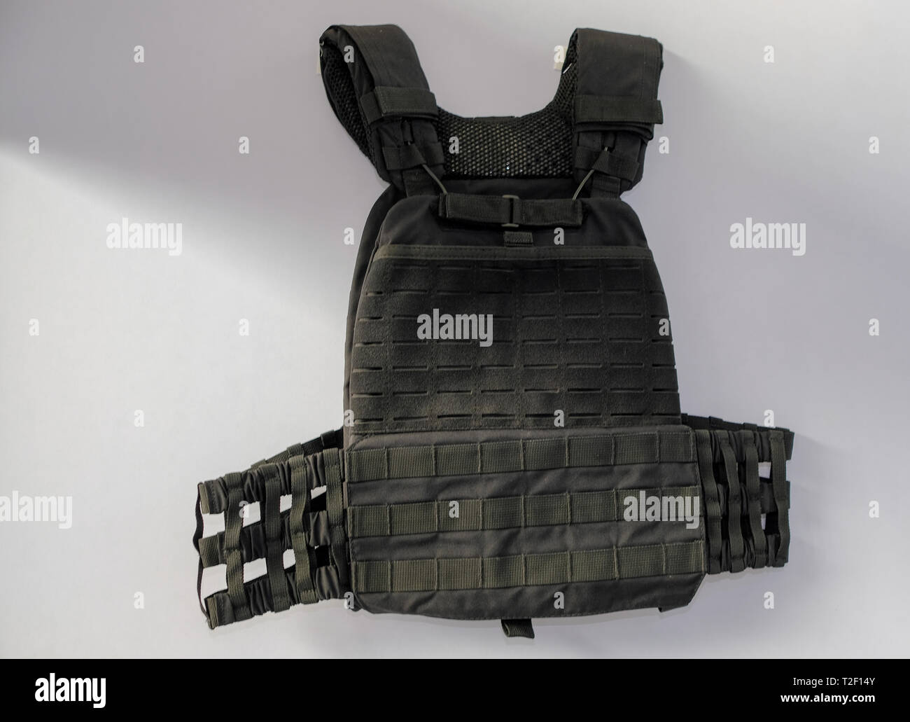 Bullet proof vest per le forze di sicurezza sul display Foto Stock