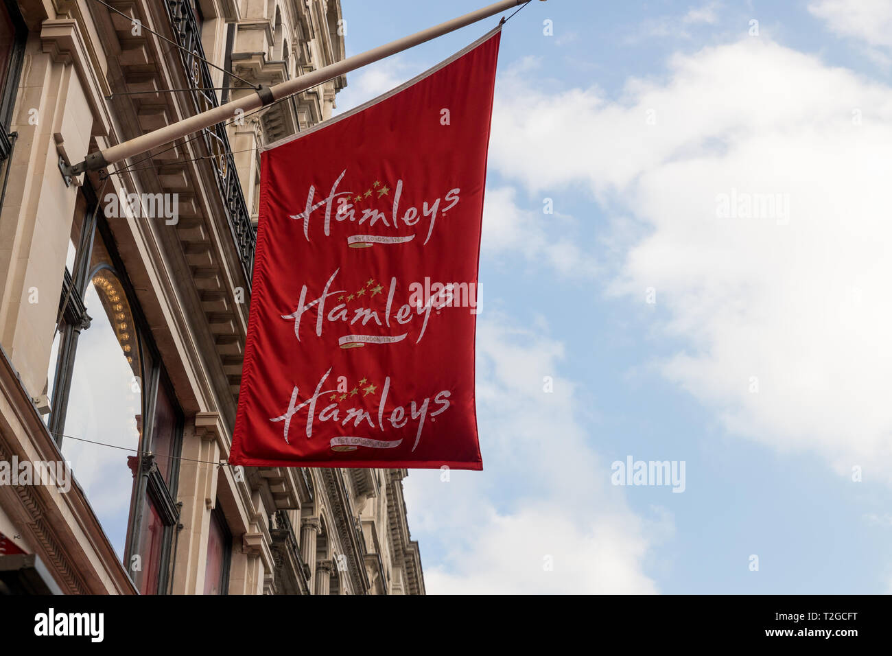 Londra - MARZO 27, 2019: Hamleys Toy Store su Regent Street a Londra Foto Stock