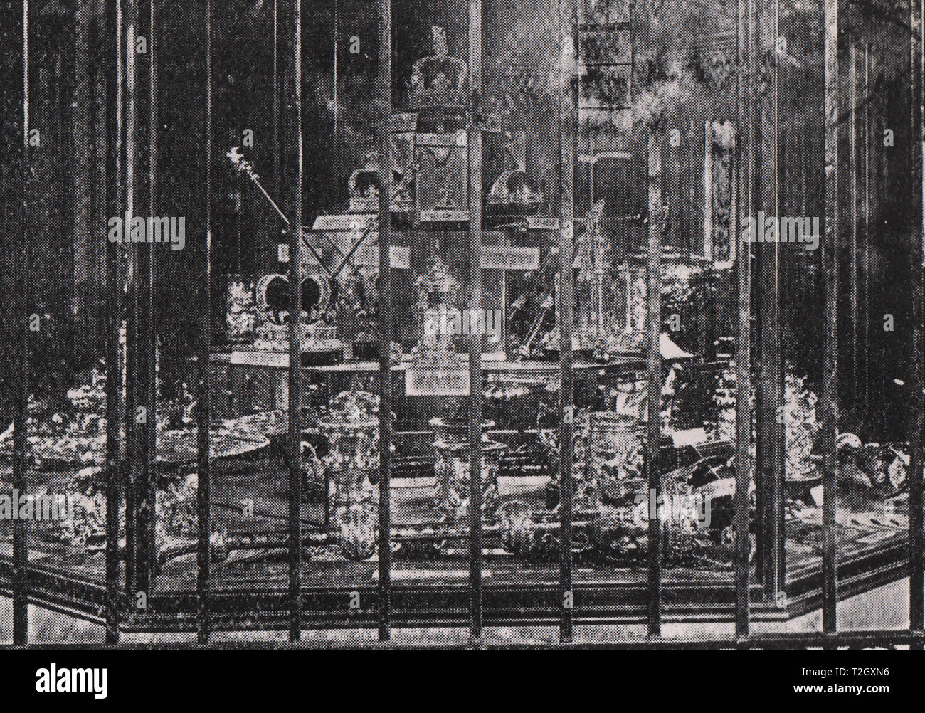 I gioielli della corona Foto Stock