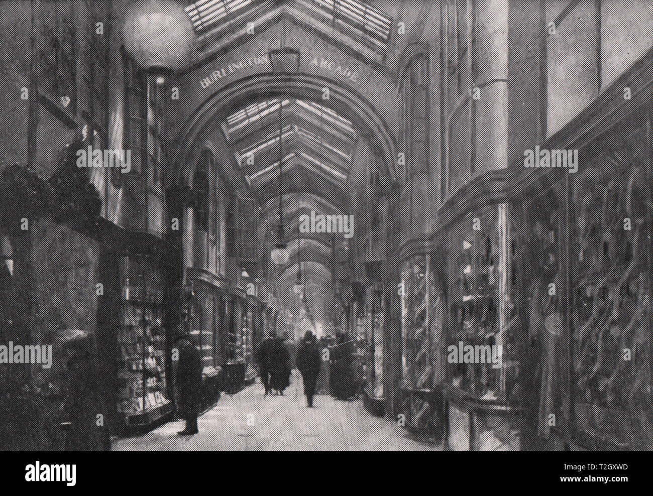 Il Burlington Arcade, Piccadilly Foto Stock