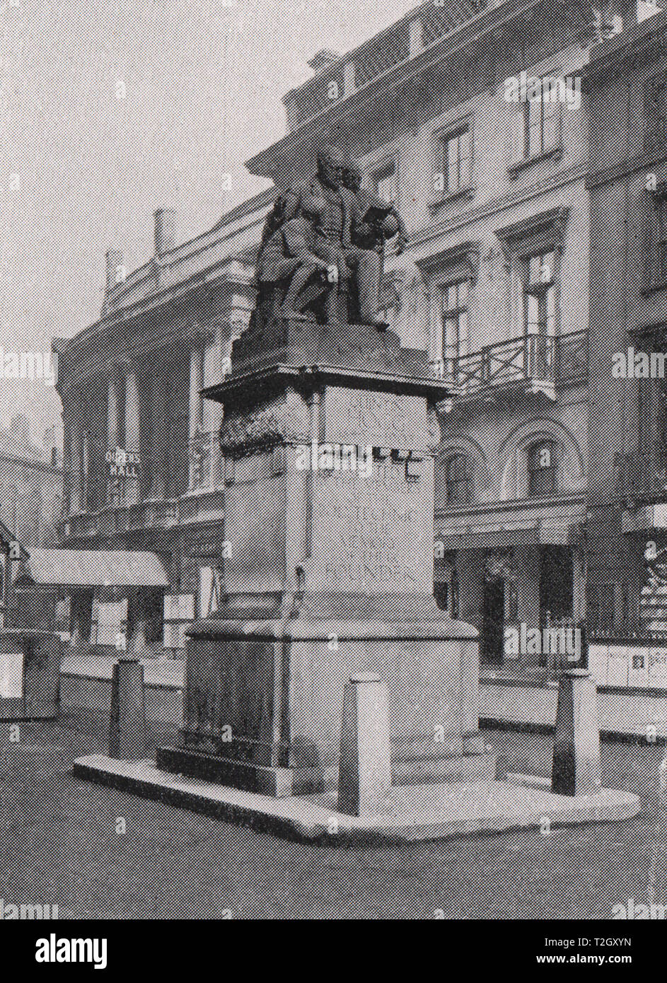 Quintin Hogg statua, Langham Place Foto Stock