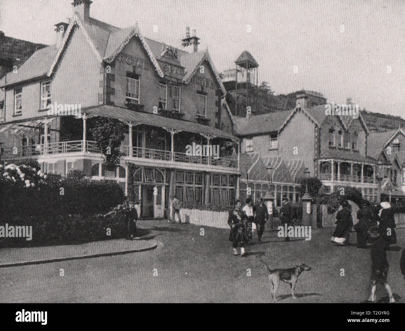 Royal Spa Hotel, Shanklin Foto Stock