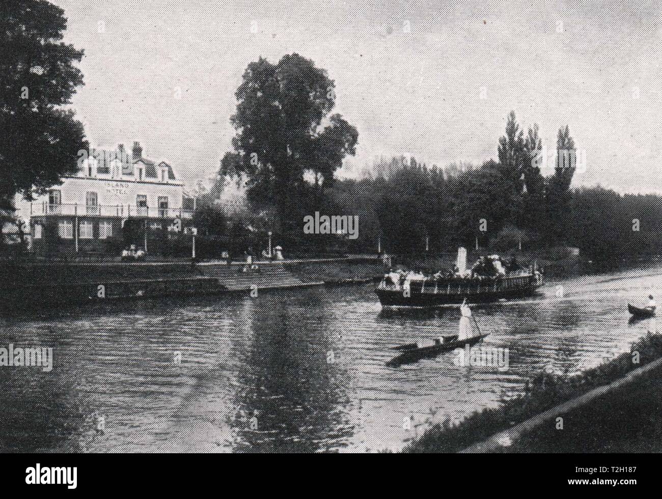 Eel Pie Island, Twickenham Foto Stock