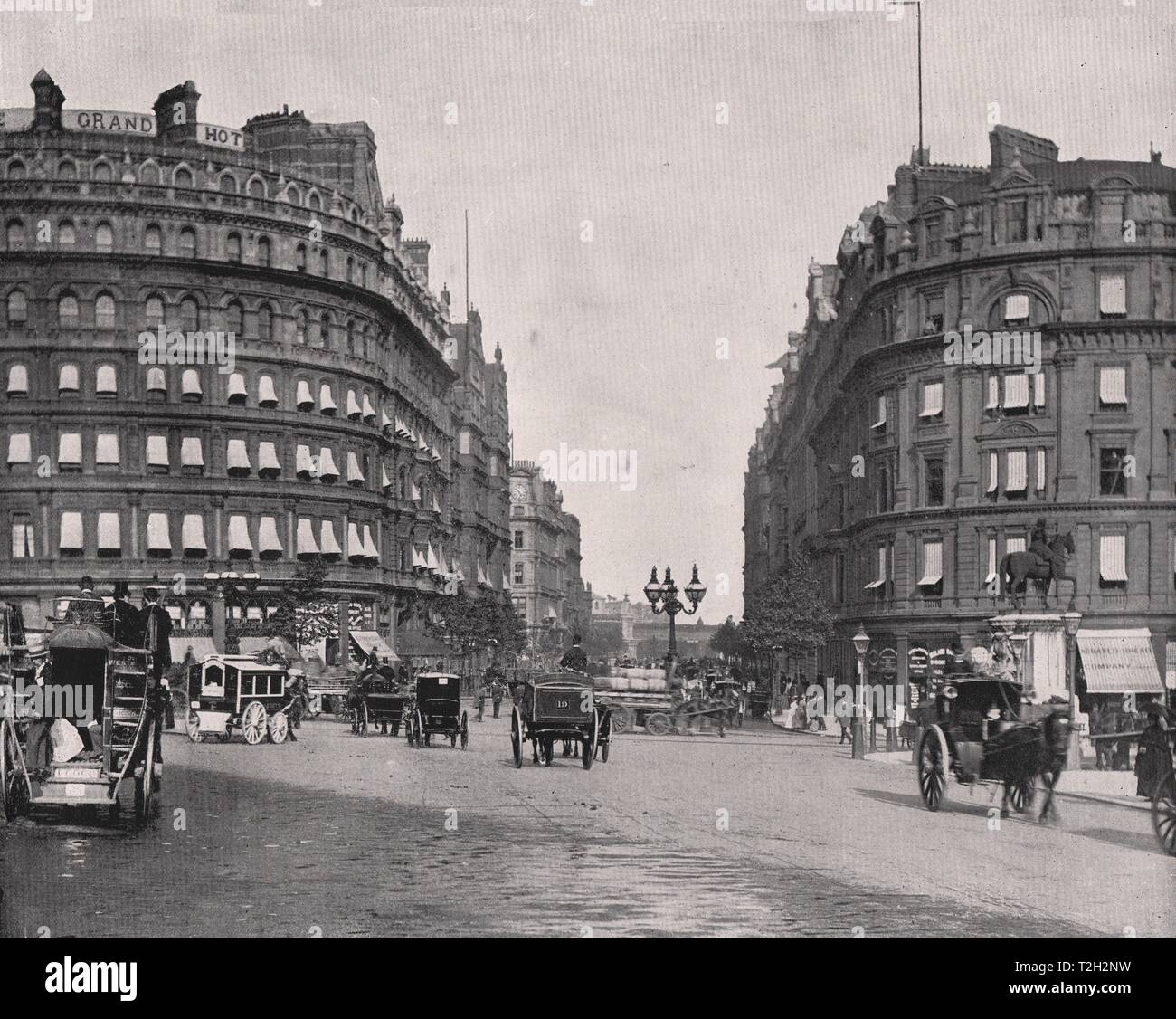 Northumberland Avenue Foto Stock