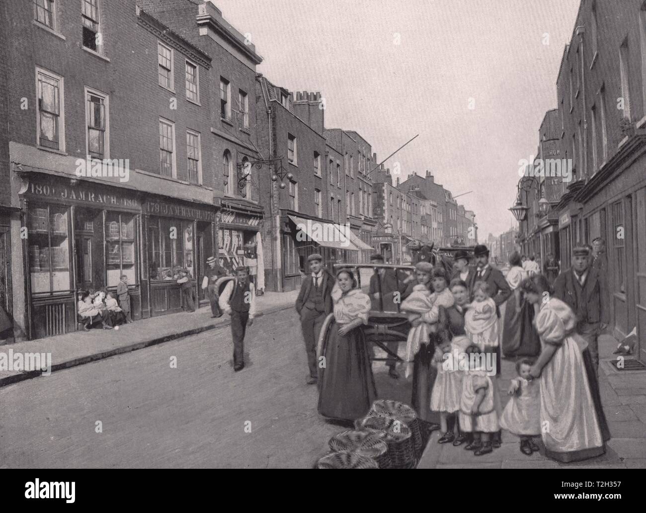San George Street - a Jamrach's Foto Stock
