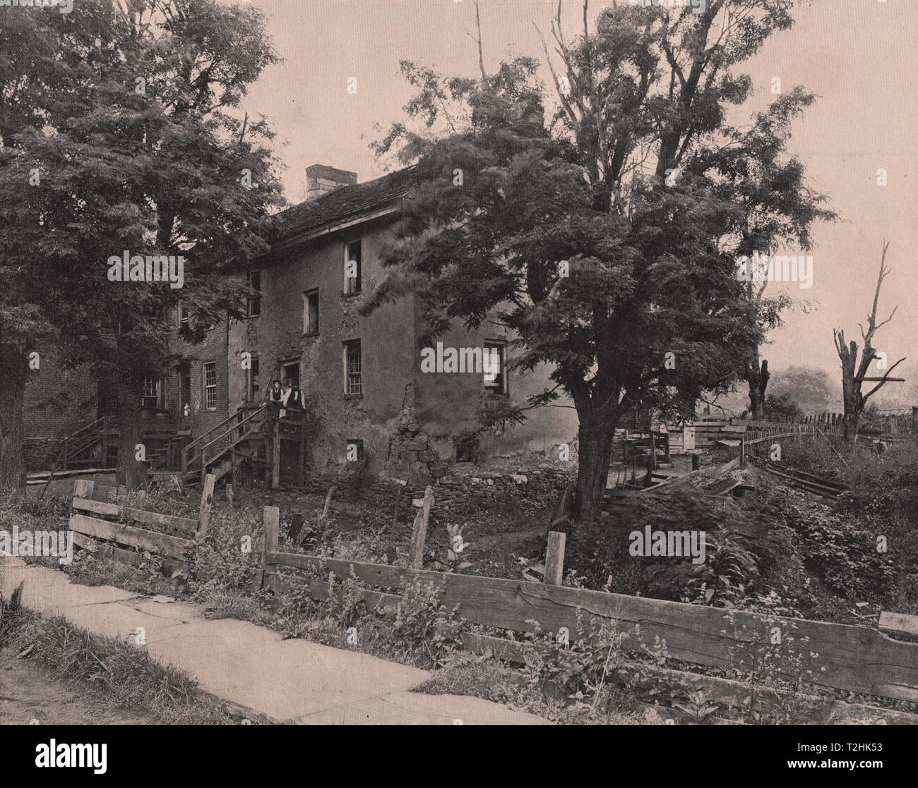 Luogo di Nascita di James G. Blaine, West Brownsville, Pennsylvania Foto Stock