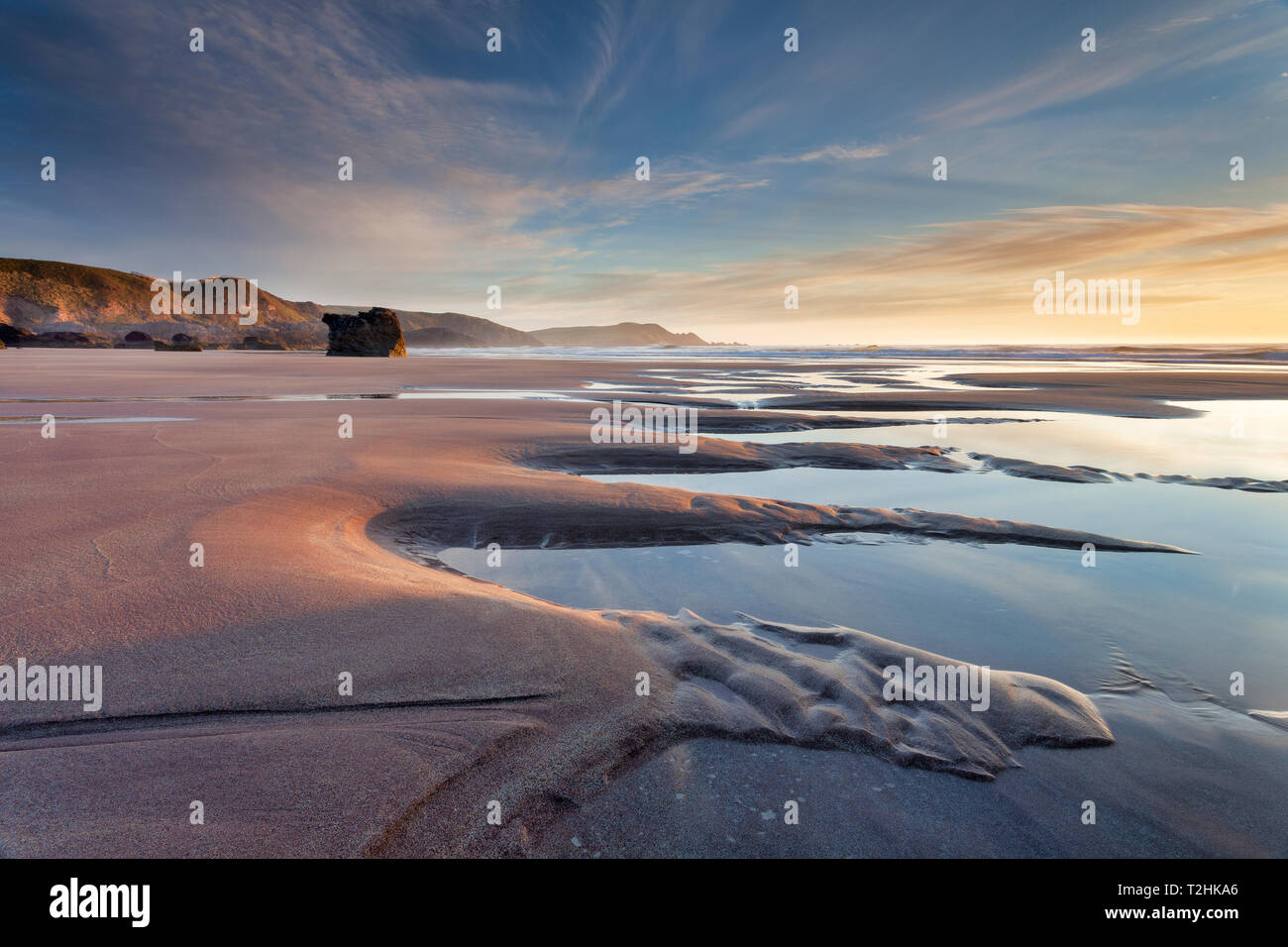 Sango Bay, Durness, Scotland, Regno Unito, Europa Foto Stock