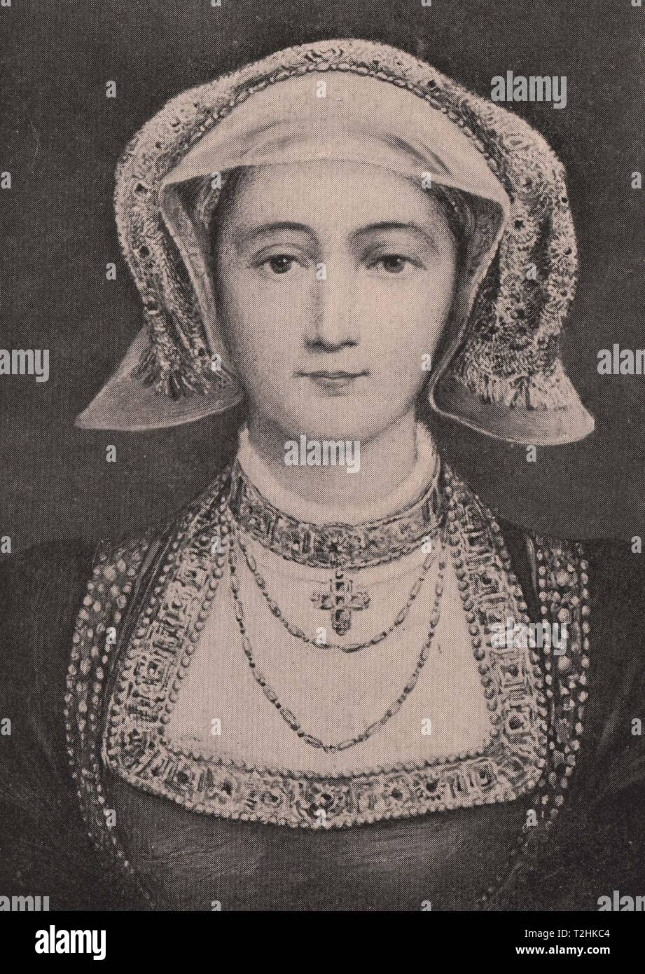 Anne of Cleves, regina del re Henry VIII Foto Stock