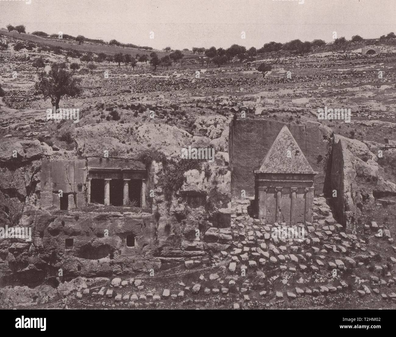 Gerusalemme - Tombe di Saint-James e Zacharius Foto Stock