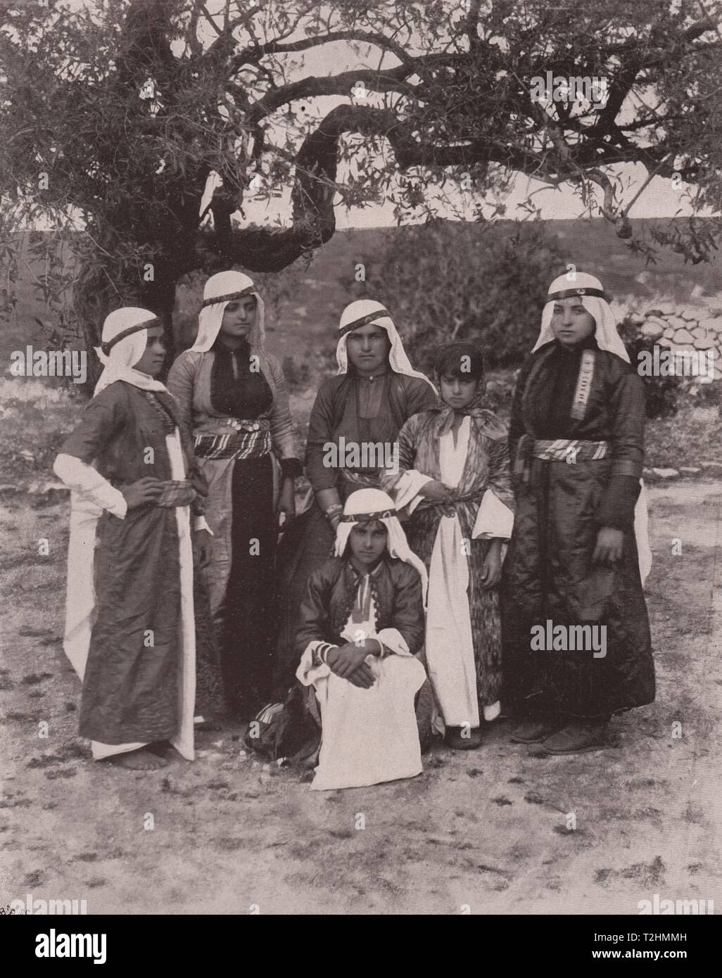 Monte Carmelo - Tipi di giovani ragazze Foto Stock