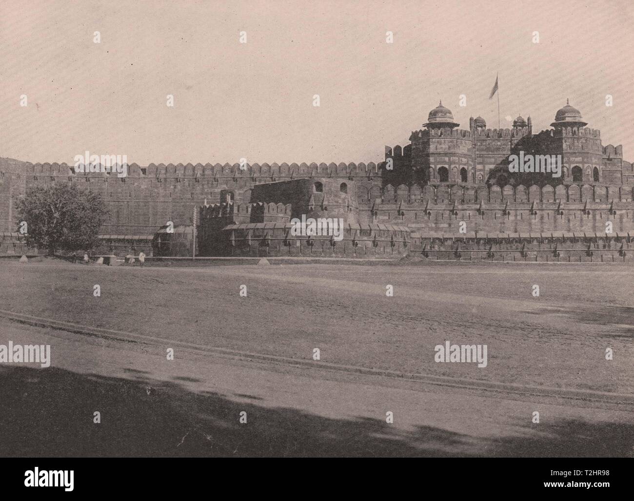 Fort a Agra Foto Stock