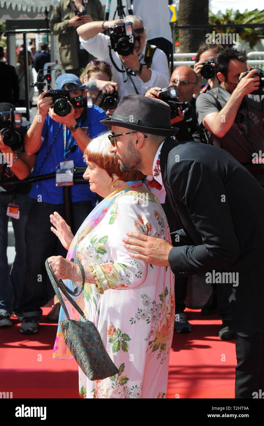 Agnès Varda Foto Stock