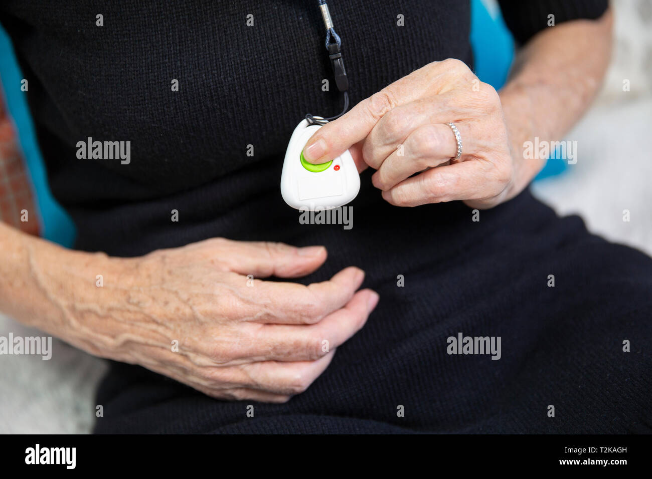 Medical Alert system Foto Stock