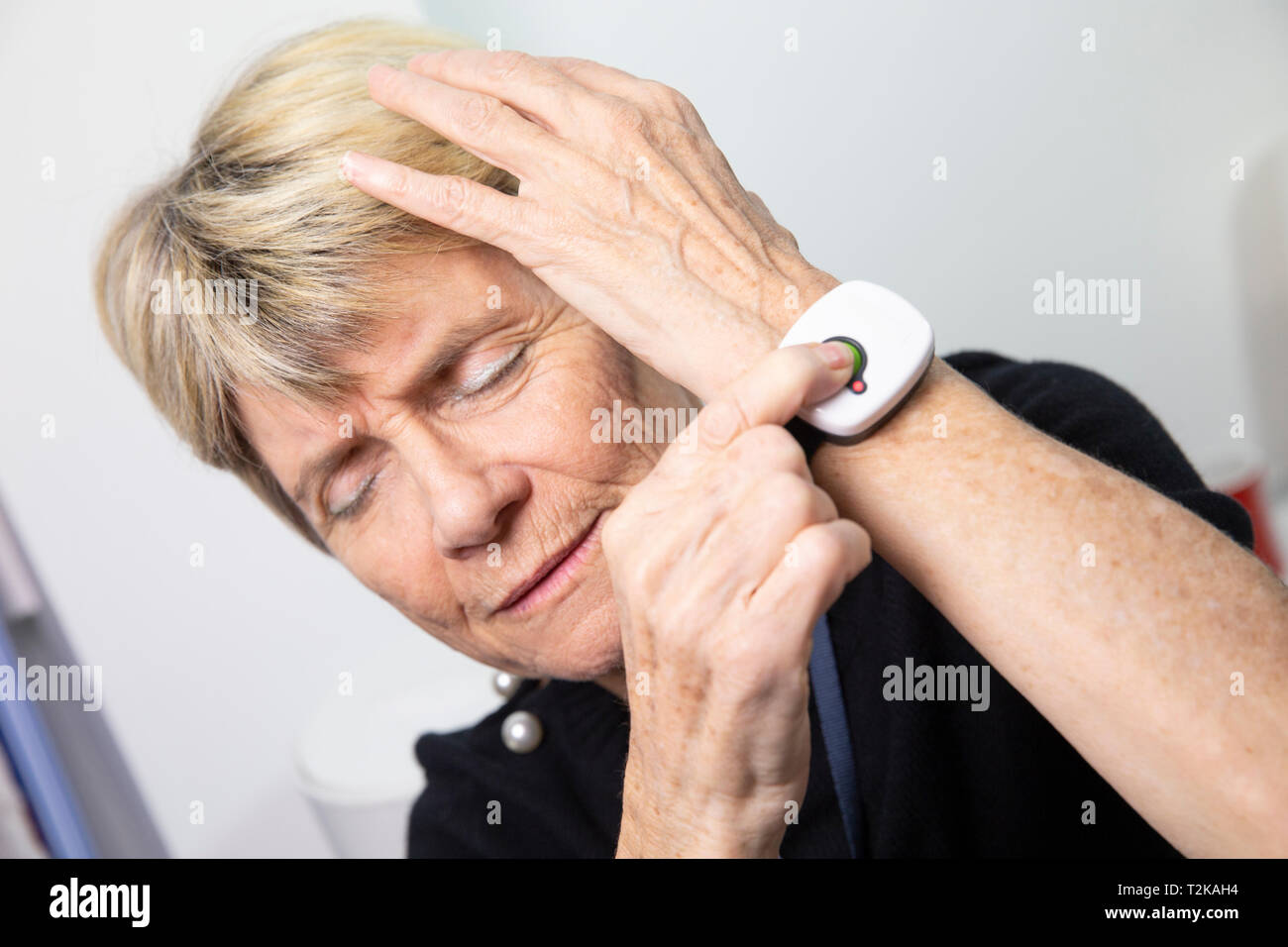 Medical Alert system Foto Stock