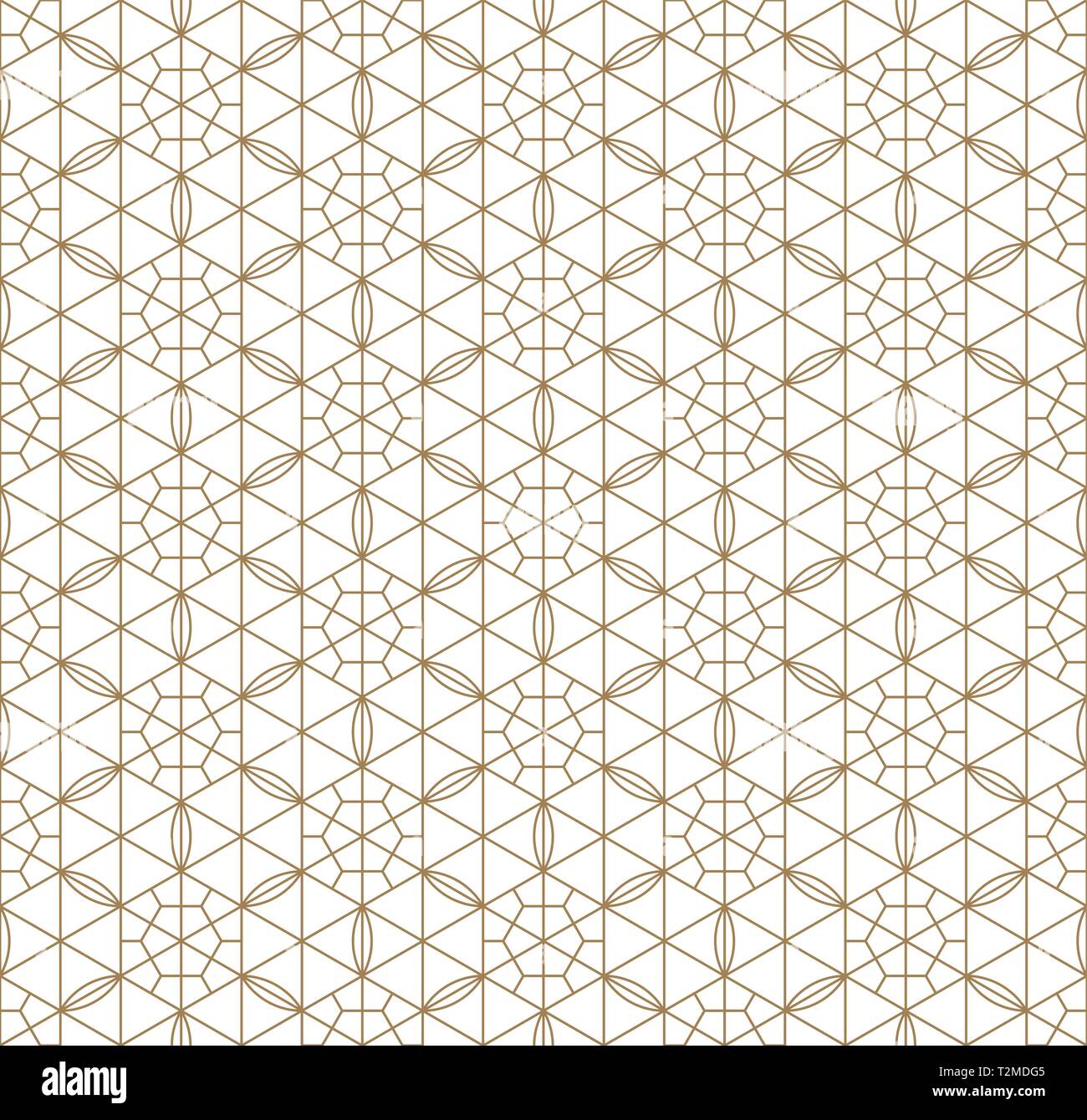 Seamless pattern shoji giapponese kumiko.Per il modello,tessuto tessile,,carta di avvolgimento,Taglio e incisione laser. Modello giapponese vector.Comp sfondo Illustrazione Vettoriale