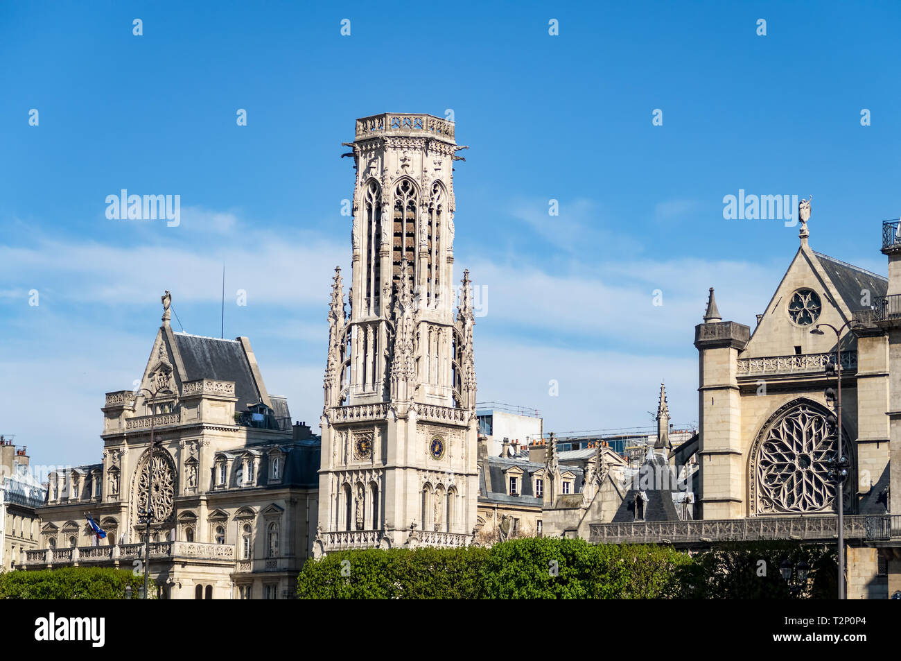 Chiesa di Saint-Germain-l'Auxerrois - Parigi Foto Stock