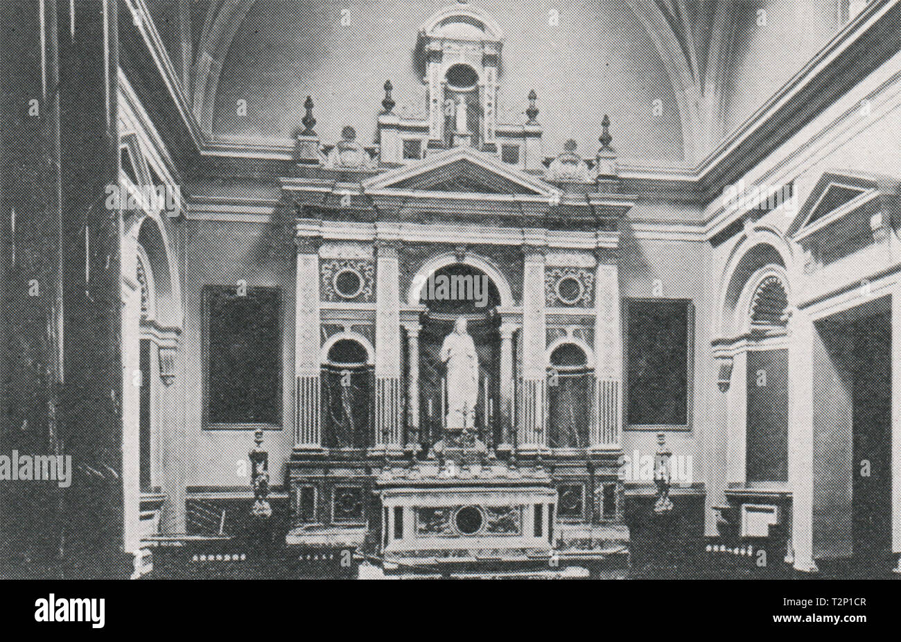 Cappella del Sacro Cuore, l'Oratorio Foto Stock