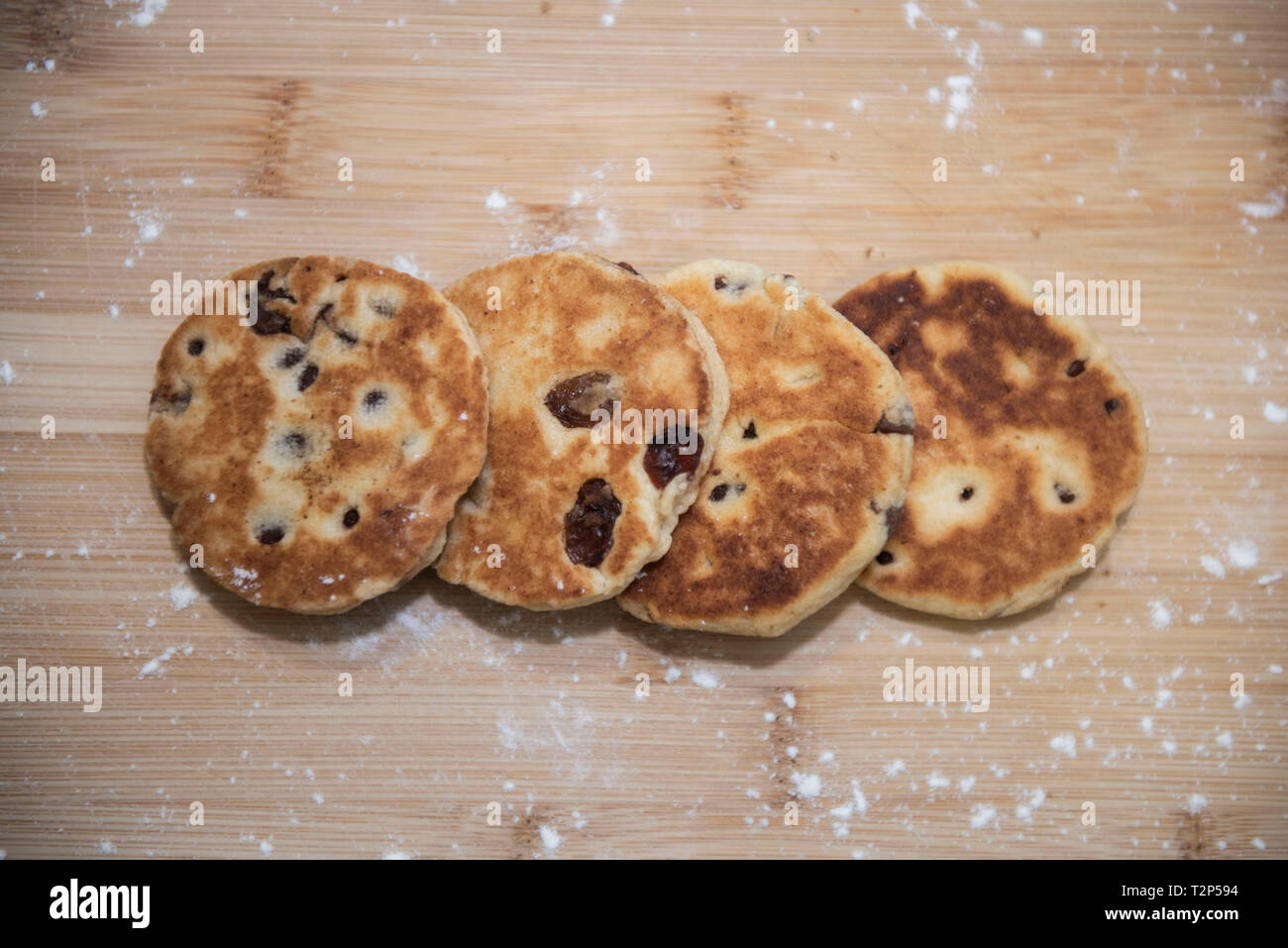 Cardiff Wales, Regno Unito. 27 marzo 2019. Studio foto di torte gallesi. Kira Burri Foto Stock